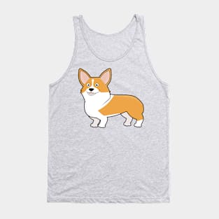 Kawaii Corgi Tank Top